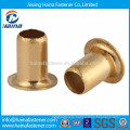 Brass hollow rivets,semi-tubular rivets